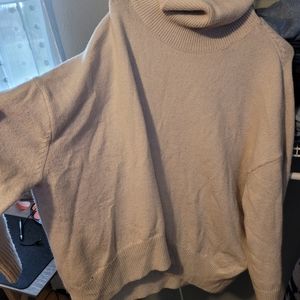 Plus size cream sweater